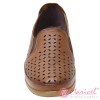 Pantofi dama casual din piele naturala maro MAR-185