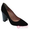 Pantofi dama stileto din piele naturala neagra MAR-197